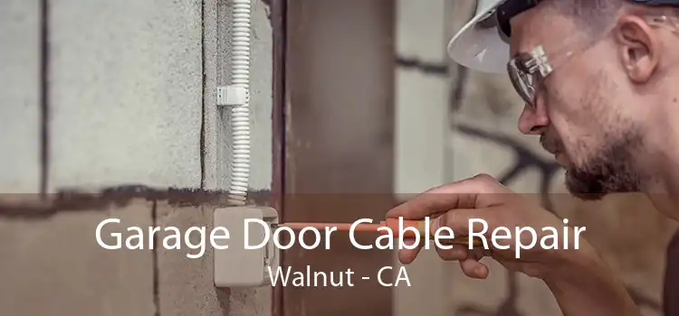 Garage Door Cable Repair Walnut - CA