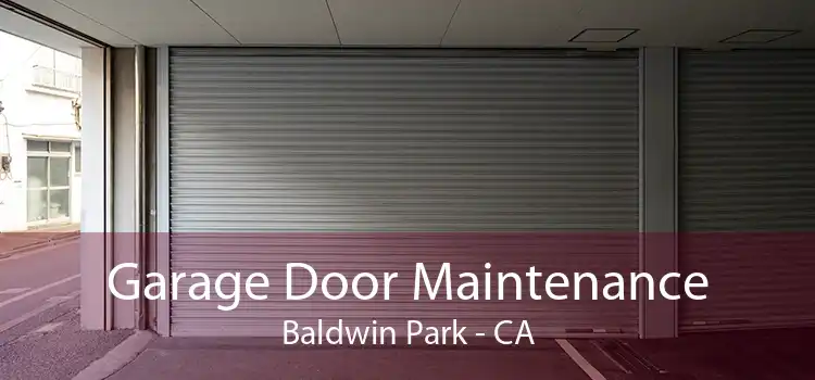 Garage Door Maintenance Baldwin Park - CA
