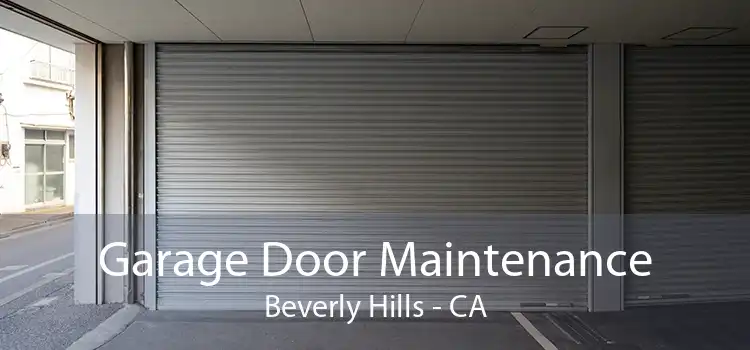 Garage Door Maintenance Beverly Hills - CA