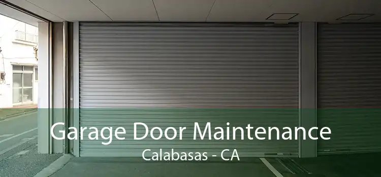 Garage Door Maintenance Calabasas - CA