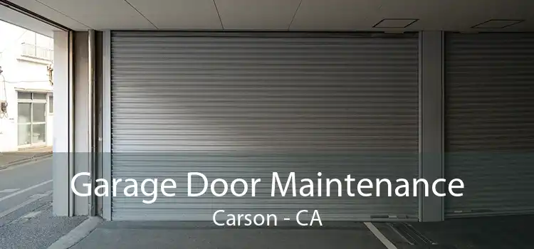 Garage Door Maintenance Carson - CA
