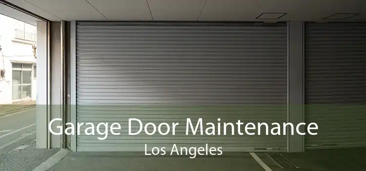 Garage Door Maintenance Los Angeles