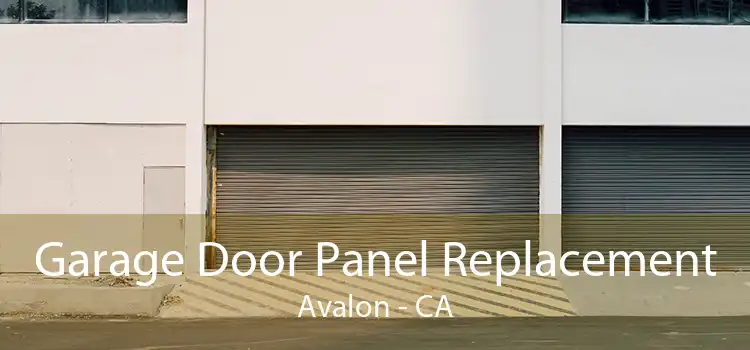 Garage Door Panel Replacement Avalon - CA
