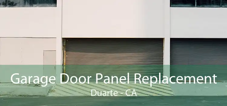 Garage Door Panel Replacement Duarte - CA