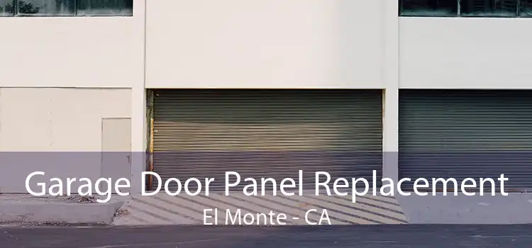 Garage Door Panel Replacement El Monte - CA