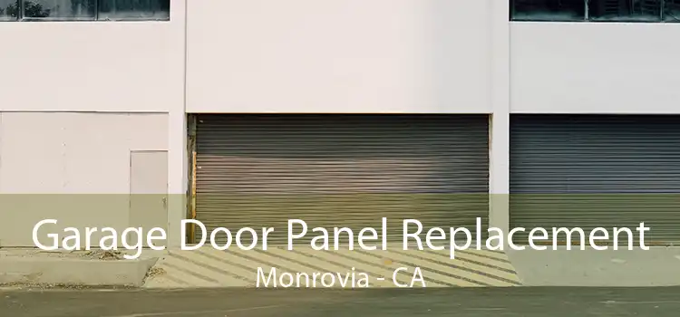 Garage Door Panel Replacement Monrovia - CA