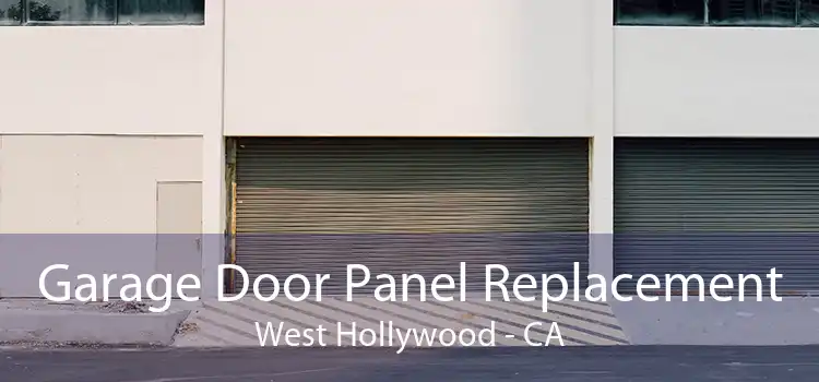 Garage Door Panel Replacement West Hollywood - CA