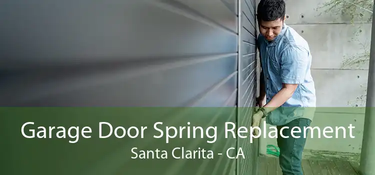 Garage Door Spring Replacement Santa Clarita - CA
